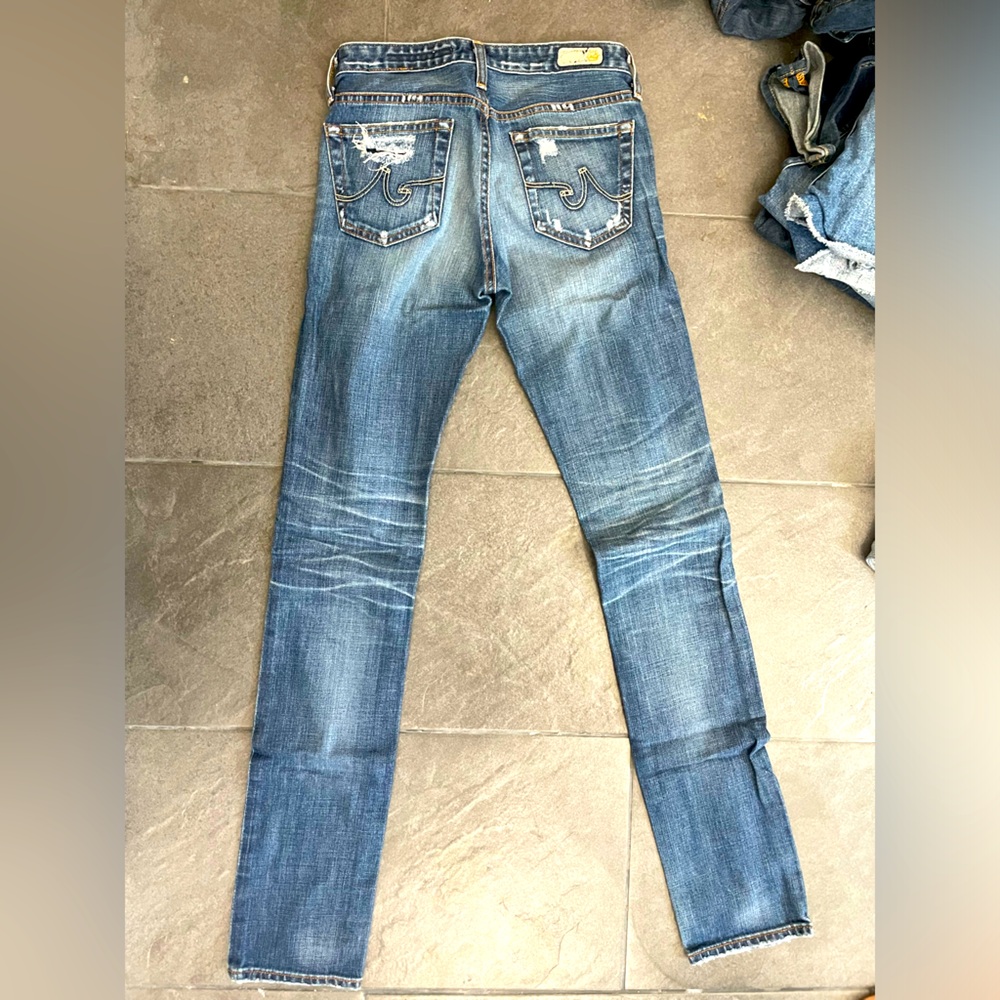 EUC ADRIANO GOLDSCMIED maternity jeans size 26